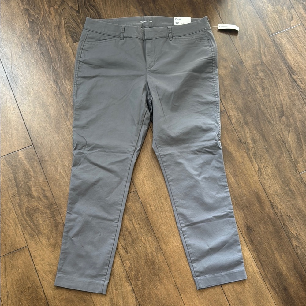 Old Navy Pixie Gray Women’s Pants size 12 NWT